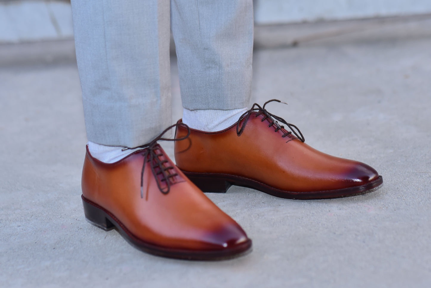 Classic Wholecut Oxfords Rolllenza